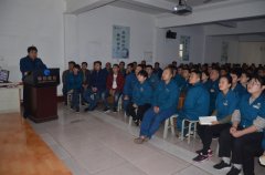 家紡車間舉行10月份精益生產(chǎn)總結