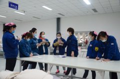 家紡成品車間生產現(xiàn)場“腦風暴”